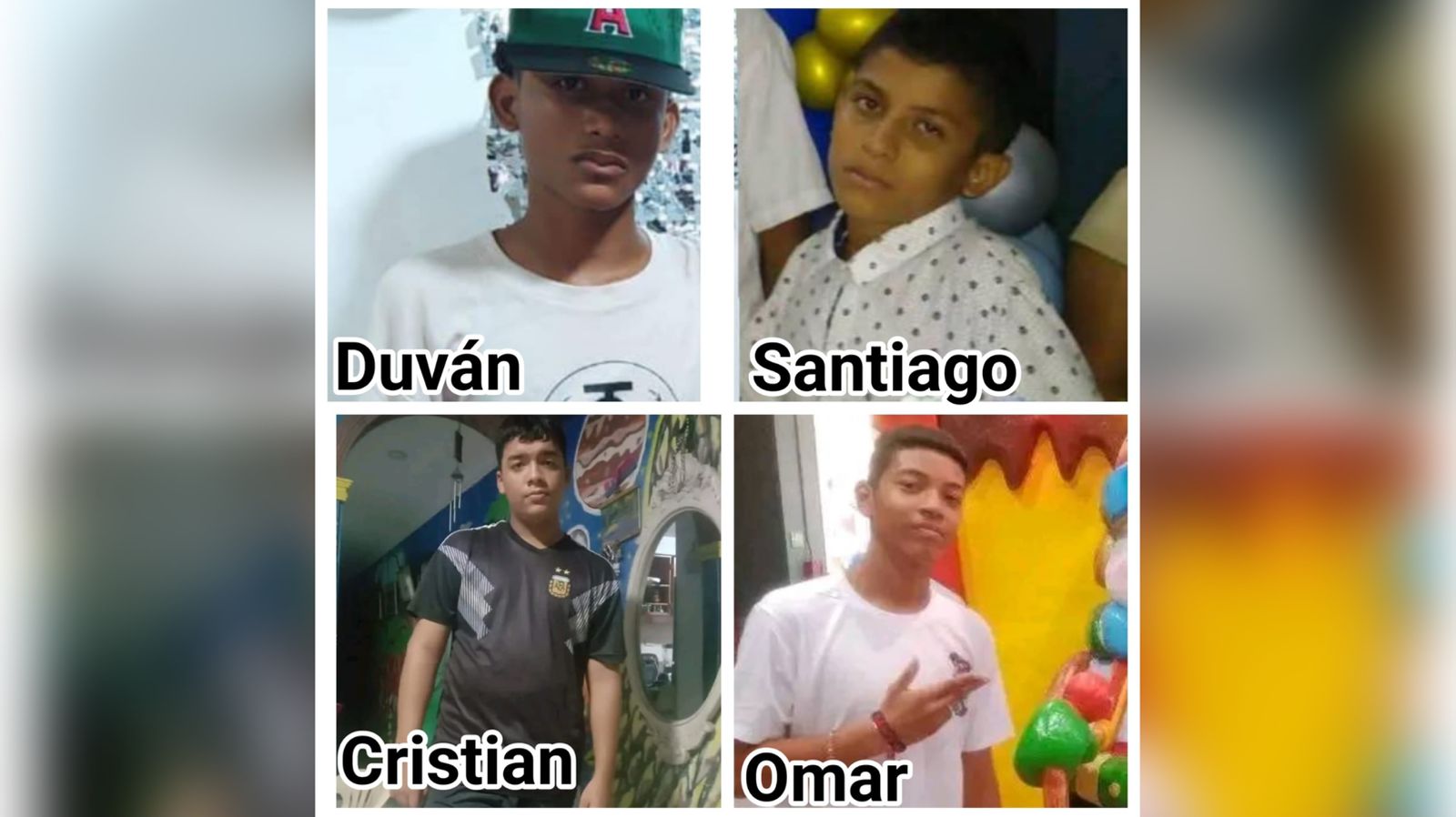 Alarma en Malambo por la desaparición de 4 adolescentes