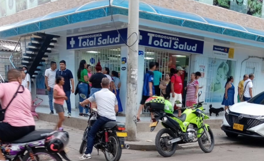 Intento de atraco al administrador de farmacia en El Concorde de Malambo terminó con disparos al aire