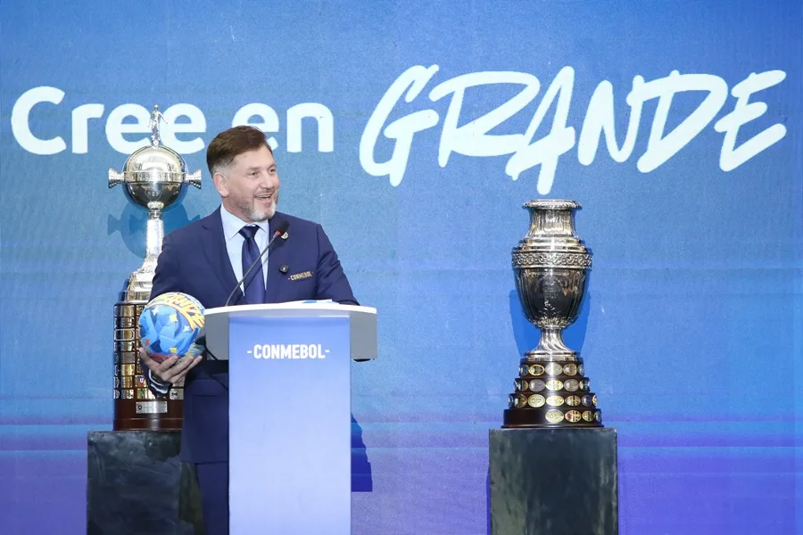 Alejandro Domínguez, reelegido presidente de la Conmebol para el periodo 2026-2030