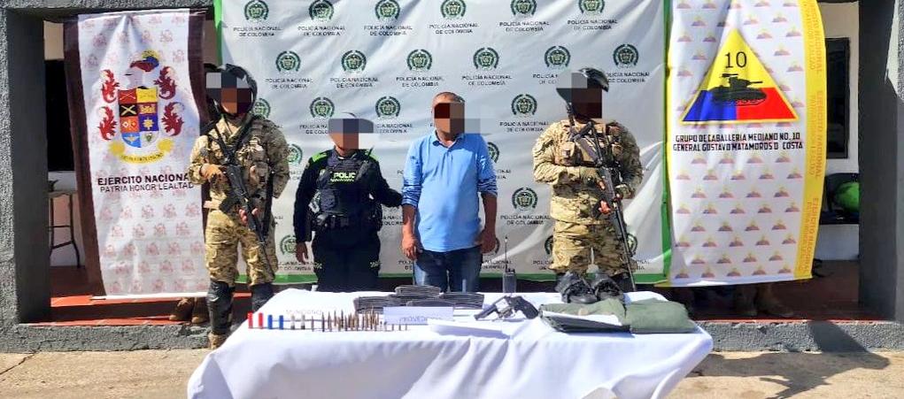 Capturado alias ‘Raúl’, presunto integrante del ELN en La Guajira