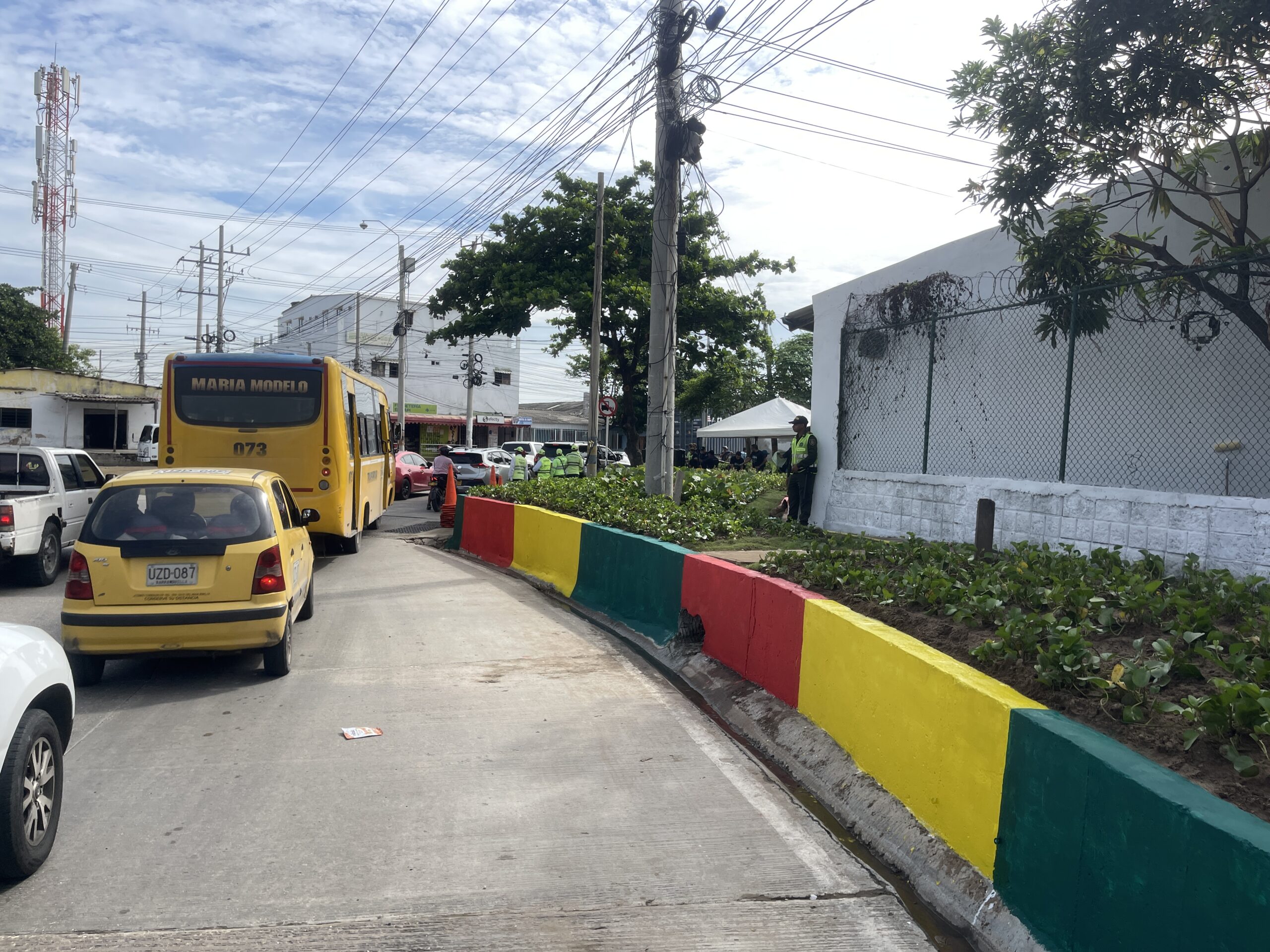 Las Flores recupera su espacio y su color con ‘Barranquilla Limpia y Linda’