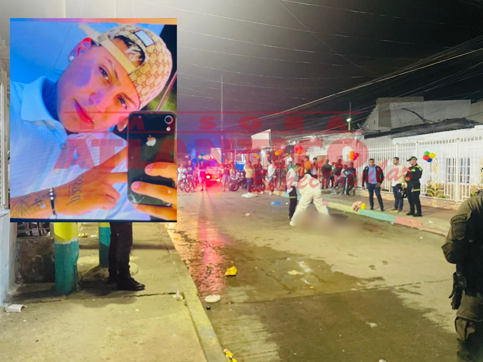 Ataque armado en caseta de Nueva Colombia dejó un muerto y seis heridos