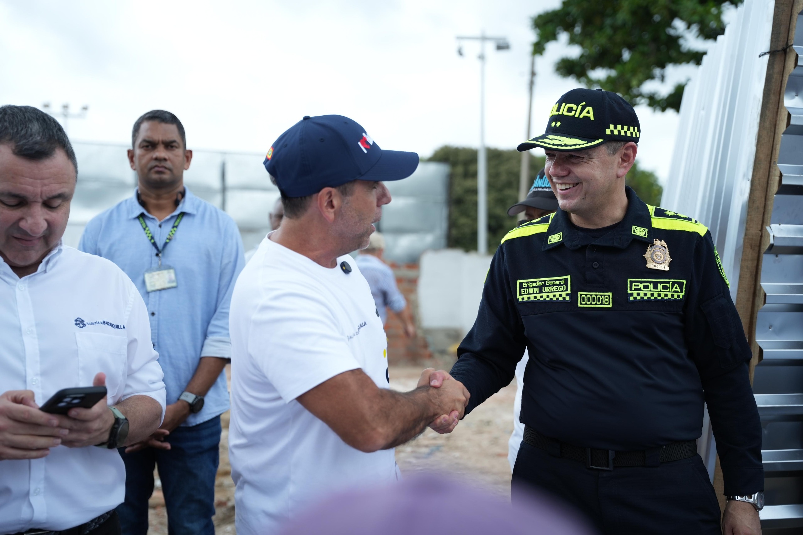 Comenzó la construcción de la estación de Policía del Malecón de Rebolo: alcalde Char