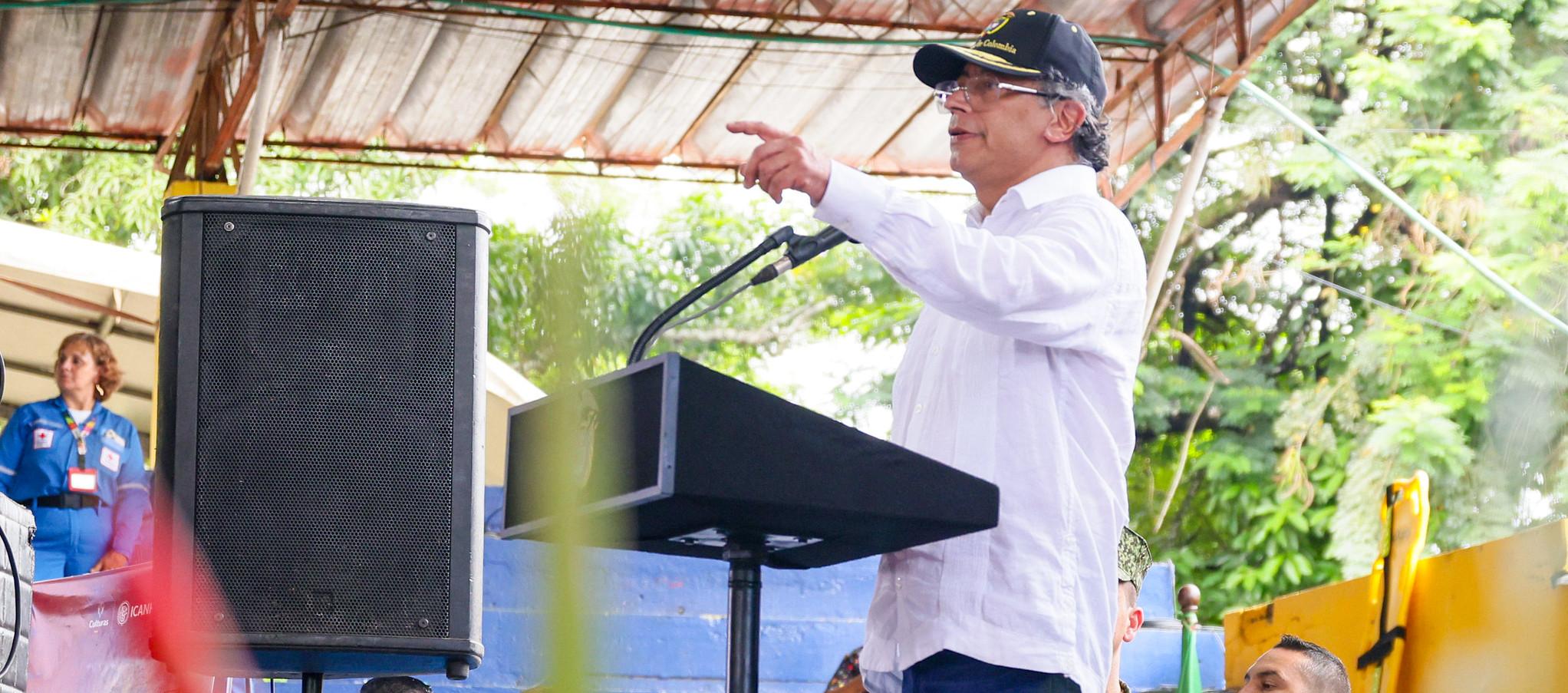 «No se permiten paros armados»: Petro por anuncio de disidencias de ‘Mordisco’