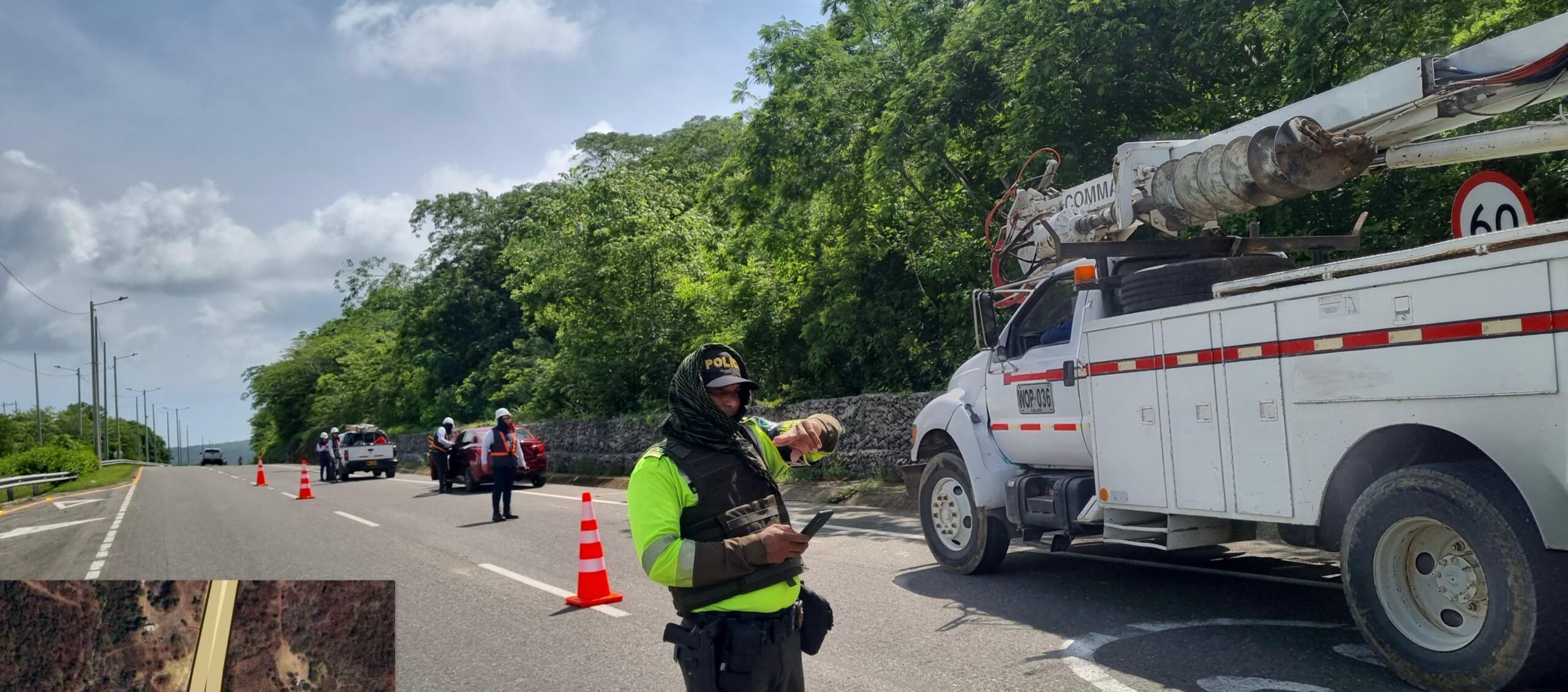 Ruta Costera inició patrullajes en Vía al Mar, tras denuncia de atraco en la carretera
