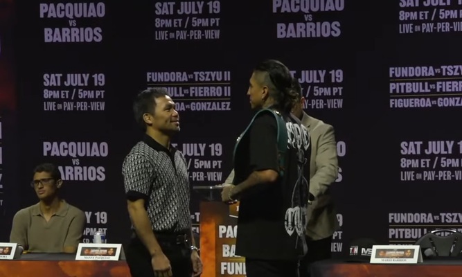 Pacquiao dice que su regreso al boxeo va más allá de una pelea