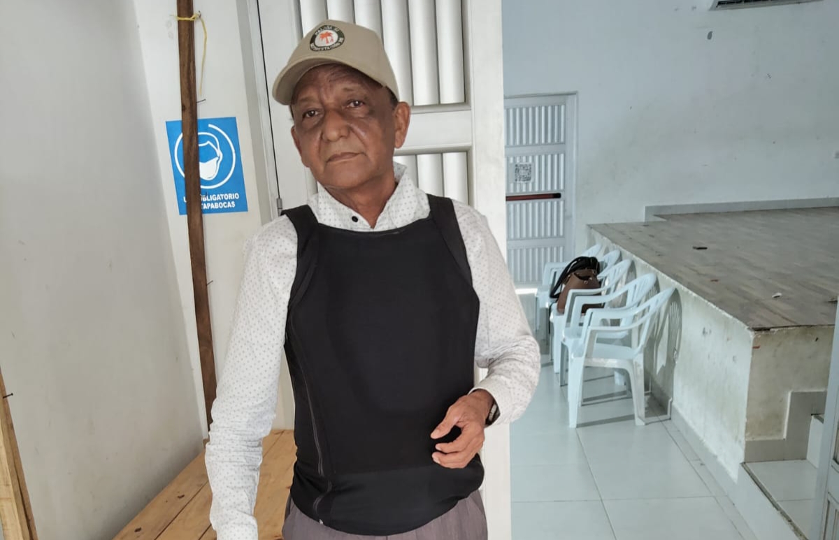Entregan elementos de protección a líder social de Luruaco tras denunciar amenazas