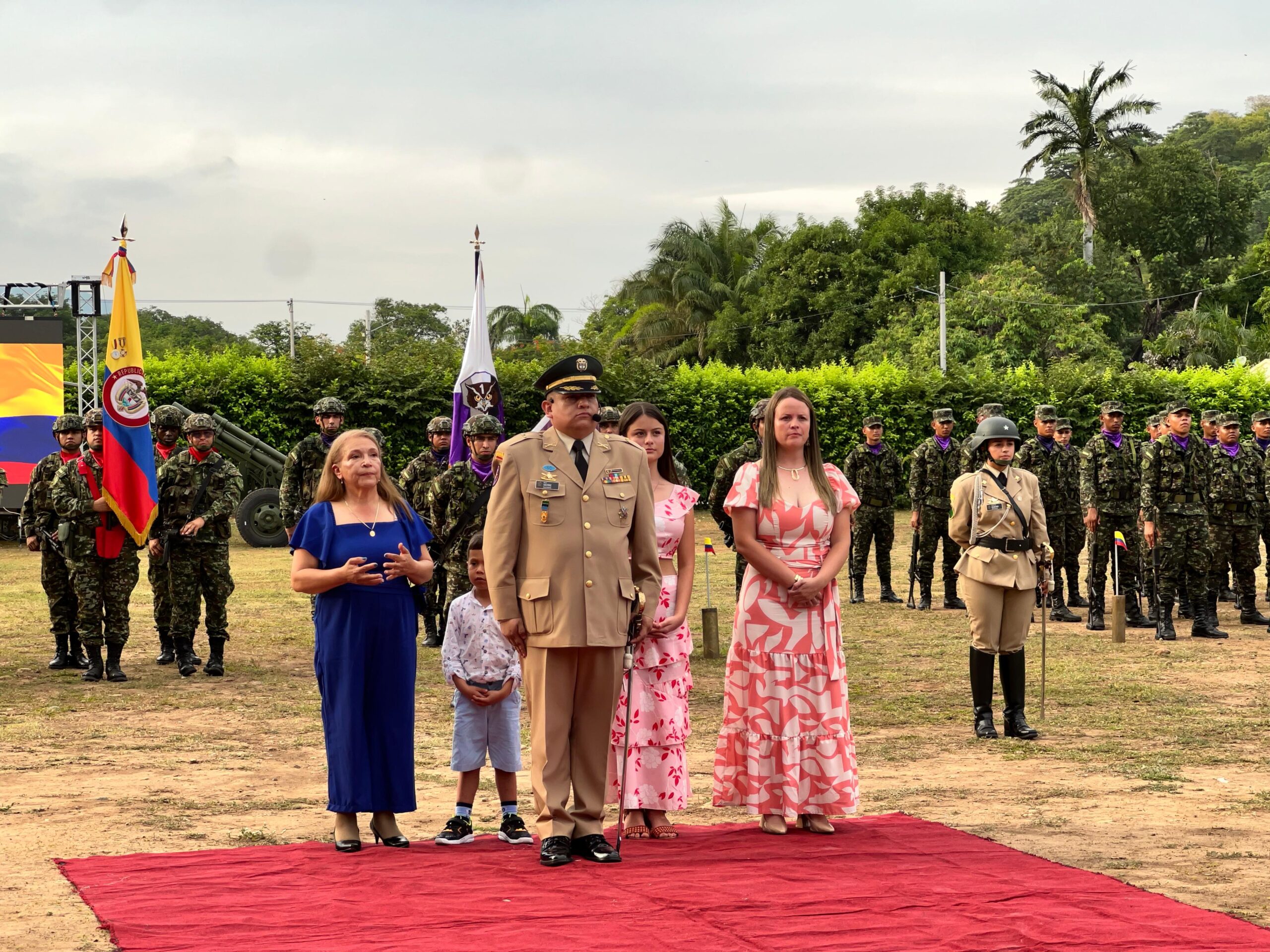 Ejército Nacional realizó transmisión de mando del Batallón de Apoyo de Acción Integral y Desarrollo N.°1