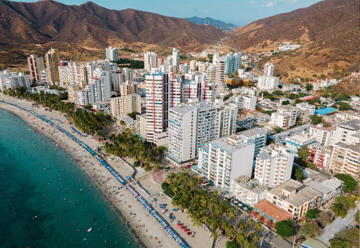 Foto de las playas de Santa Marta, Colombia