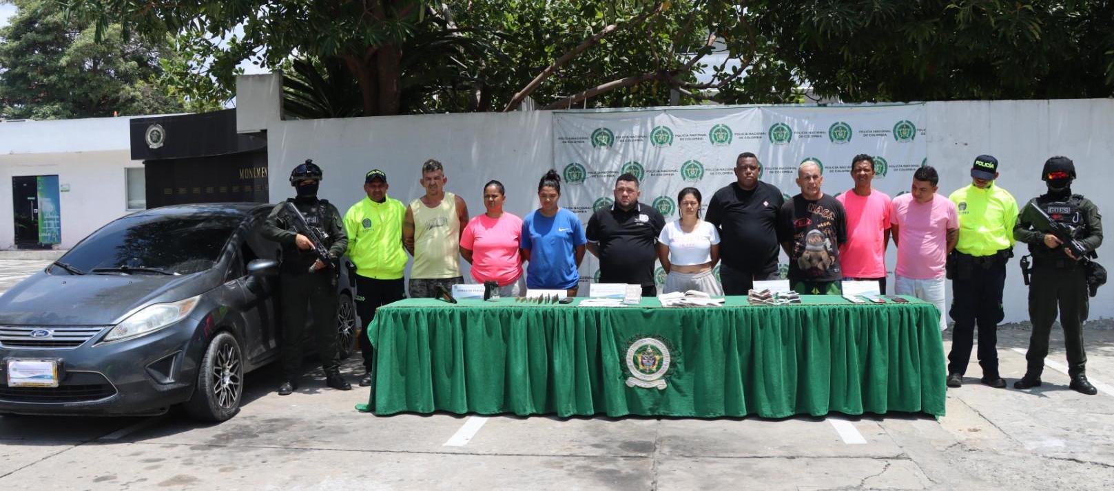 Subestructura al servicio de ‘Los Costeños’ se financiaba con el ‘gota’ a ‘gota’: Policía