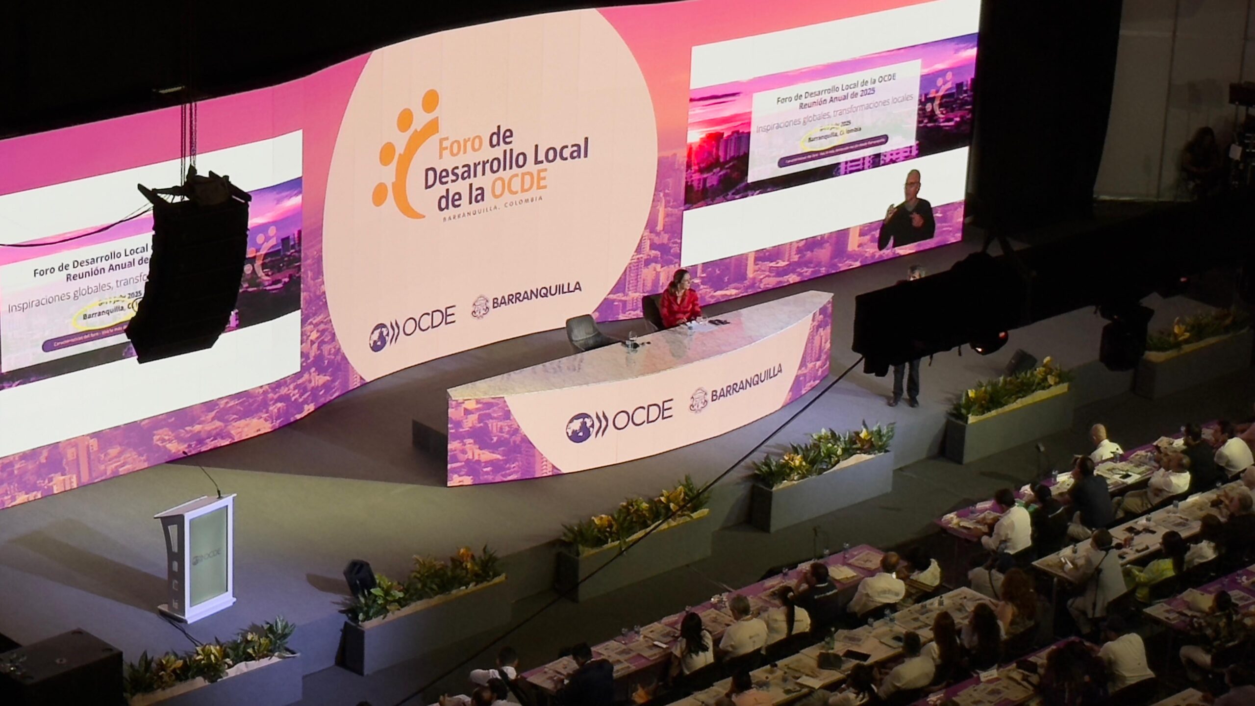 Barranquilla cierra con éxito histórico el Foro de Desarrollo de la OCDE