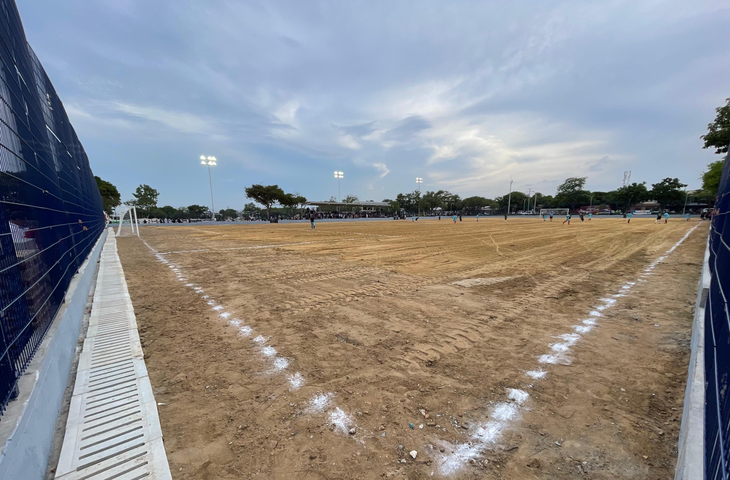 Dos nuevas canchas llegan al polideportivo de La Magdalena: se suman al patinódromo que ya está funcionando
