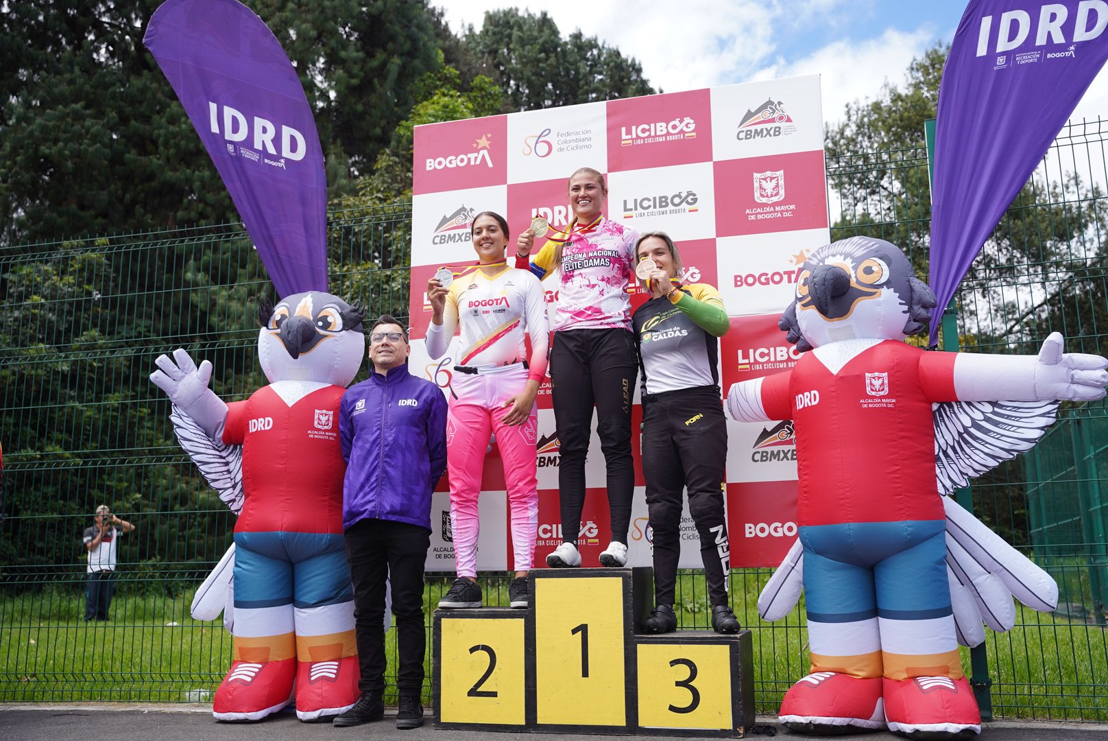 Gabriella Bolle y Sharid Fayad, campeonas en Bogotá