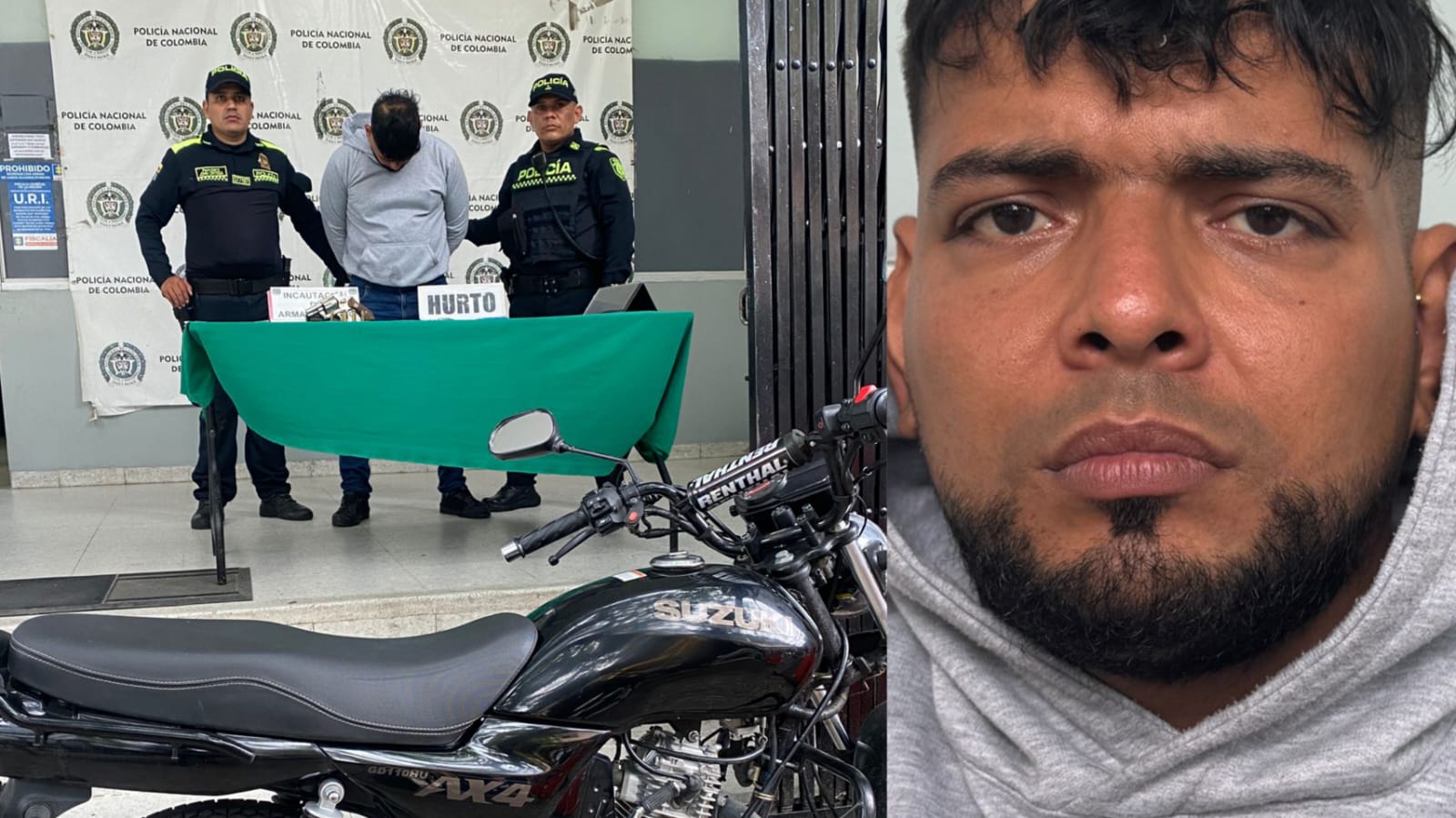 Capturan a presunto ladrón armado tras asaltar a comerciante en el barrio El Recreo de Barranquilla