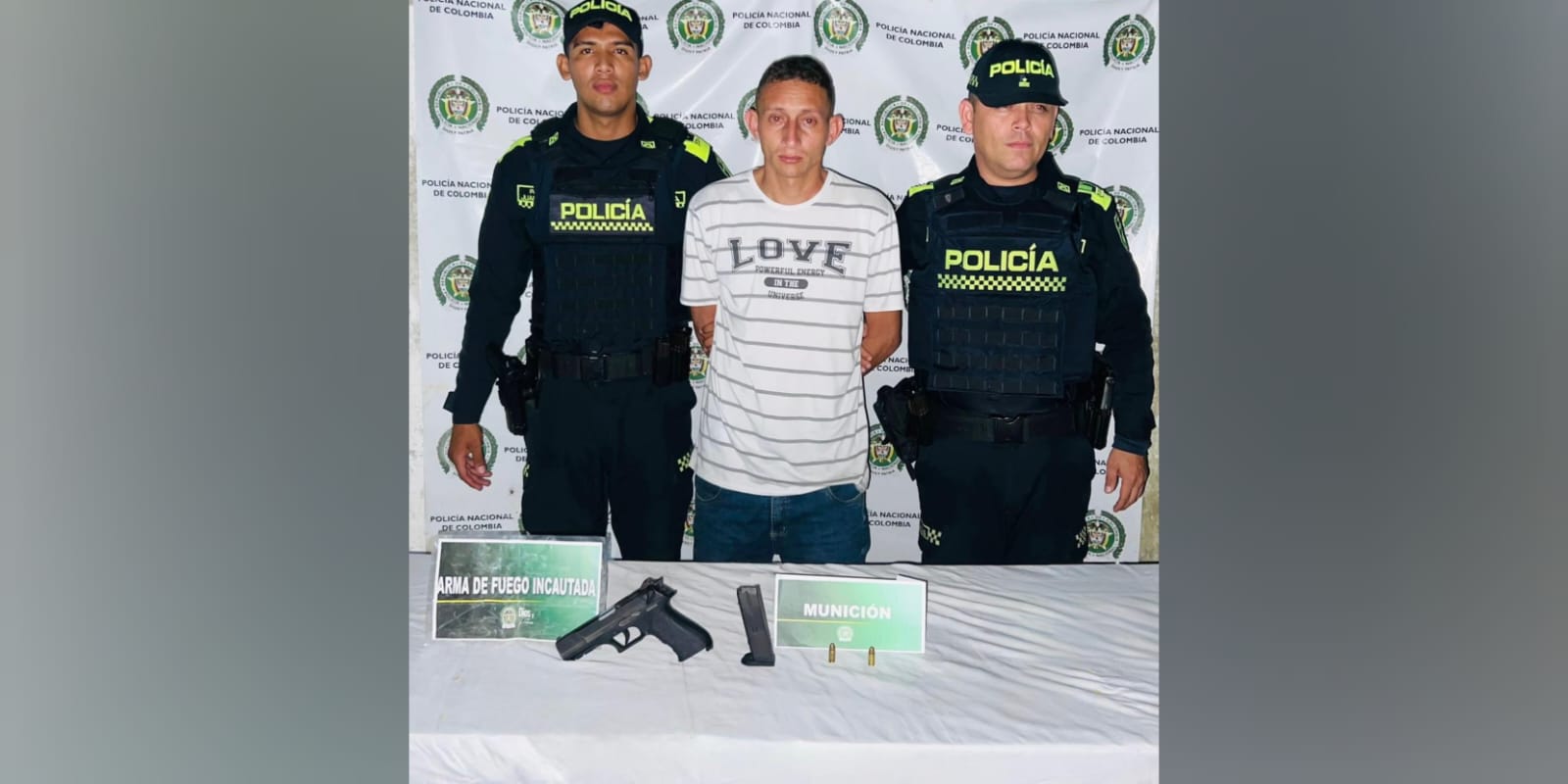 Cae presunto sicario del Clan del Golfo con arma ilegal en Juan de Acosta