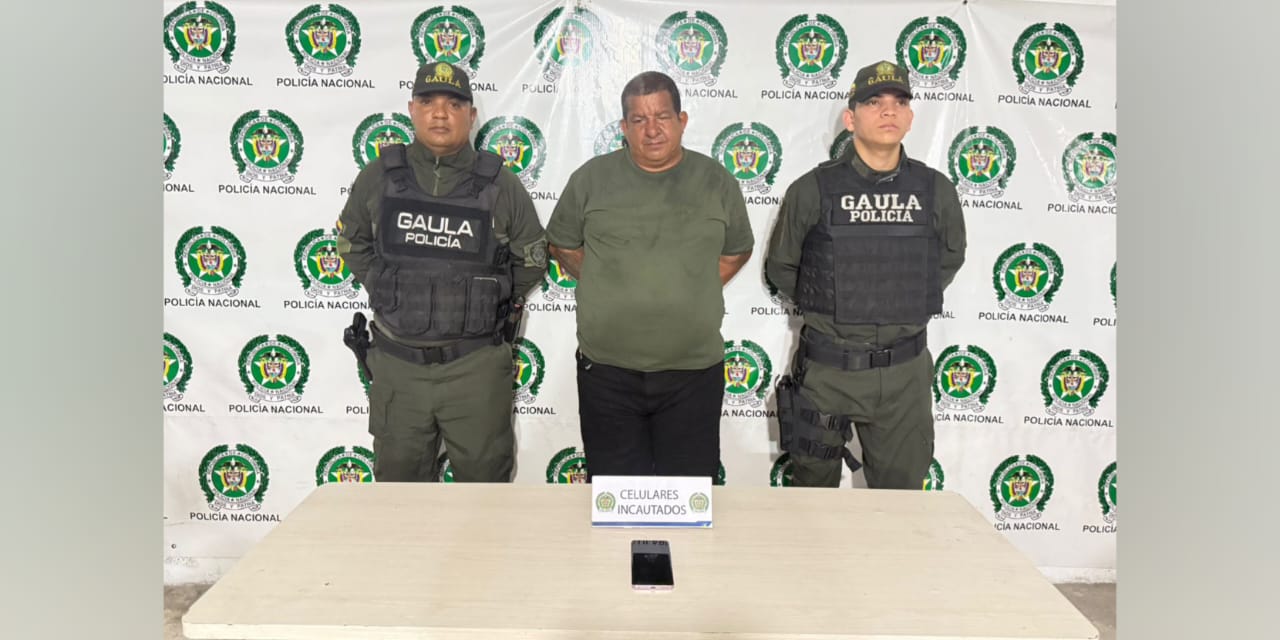 Capturan a alias ‘Rodrigo’, cabecilla de zona de ‘Los Pepes’ y hombre de confianza de Digno Palomino
