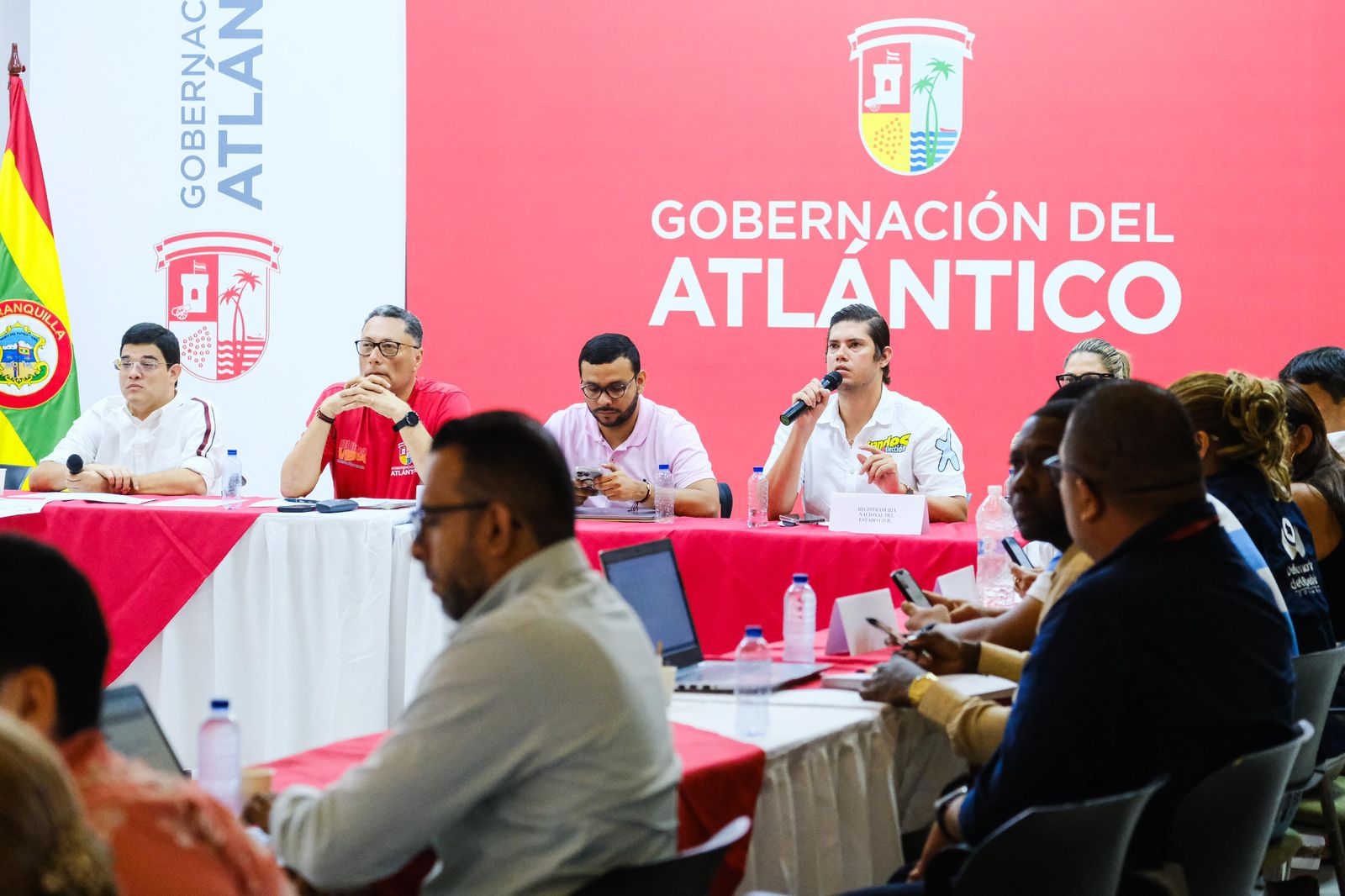 Gobernación del Atlántico realiza tercer Comité de Coordinación y Seguimiento para las elecciones de 2025 y 2026