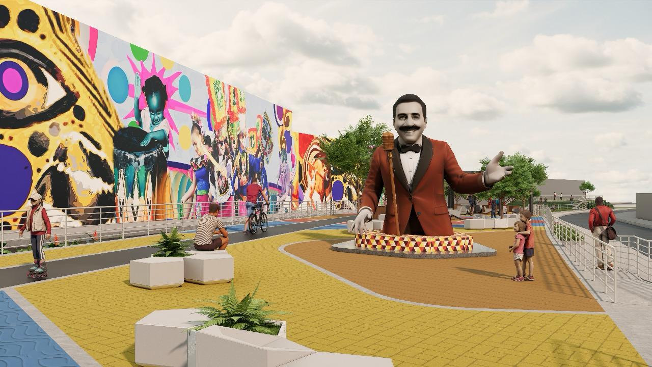Anuncian parque temático en el Malecón de Rebolo como homenaje a la cultura del suroriente de Barranquilla
