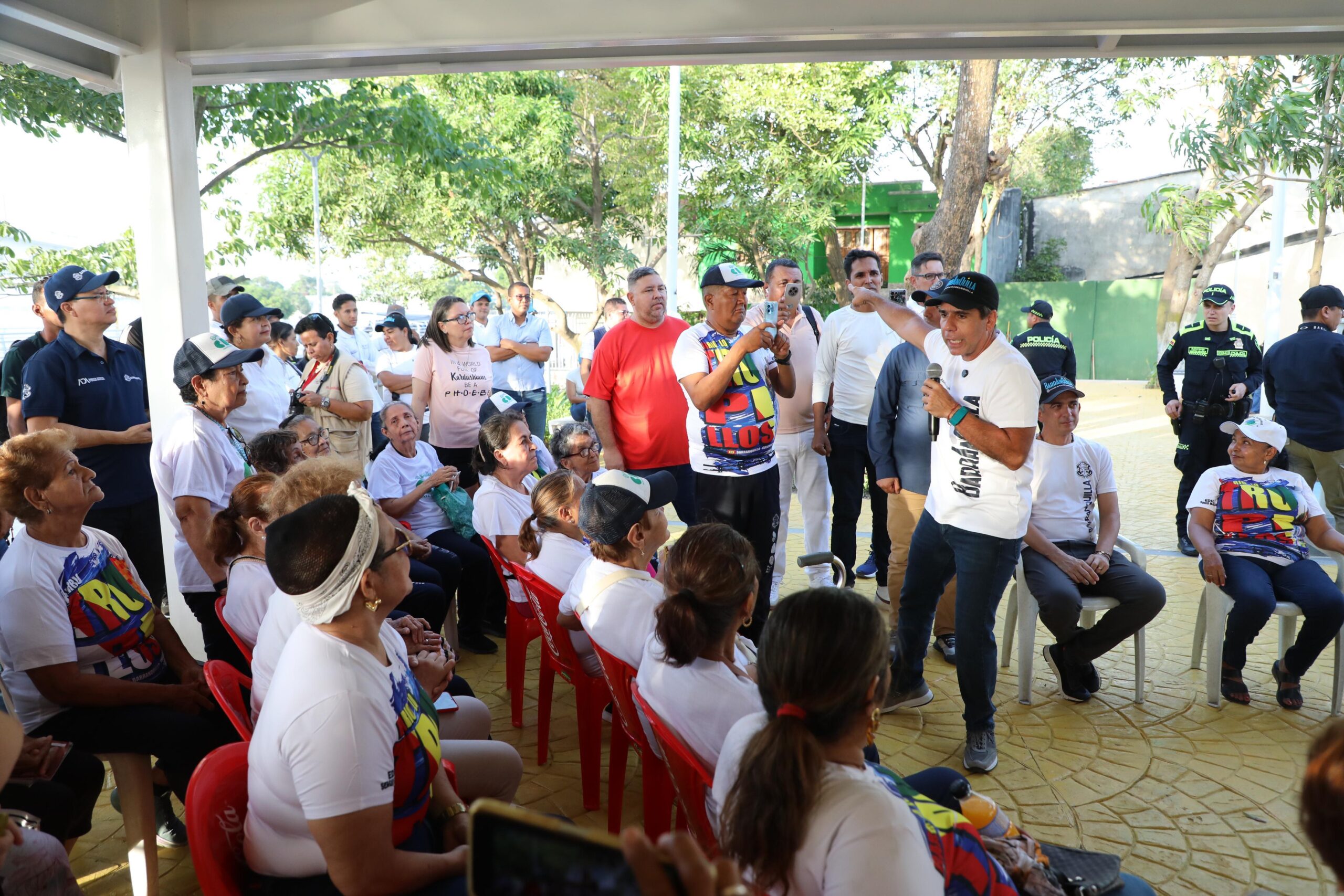 Parque La Virgencita, en Los Trupillos, vuelve a brillar: alcalde Char