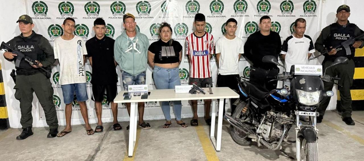 Aseguran a 20 presuntos extorsionistas de ‘Los Pepes’ y ‘Los Costeños’