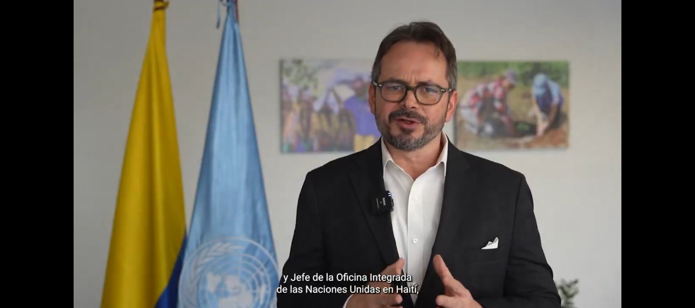 Carlos Ruiz Massieu deja misión de la ONU en Colombia para asumir nuevo cargo en Haití