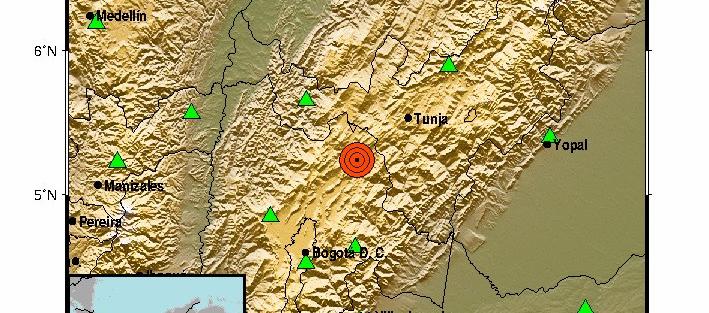 Sistema Geológico reportó sismo de magnitud 4,2 en Cundinamarca