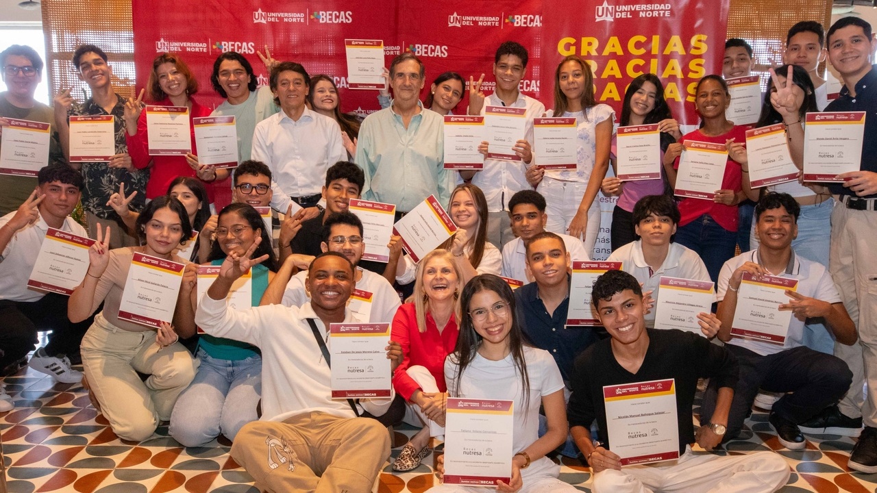 30 jóvenes del Caribe celebran el inicio de su vida universitaria gracias a las becas Nutresa