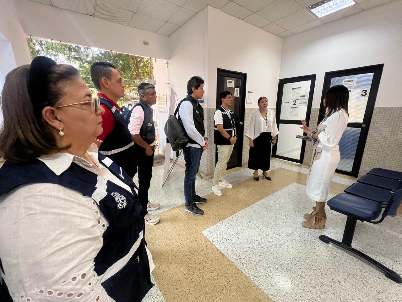 Secretaría Distrital de Salud realiza visita de inspección sanitaria en sede del Instituto de Medicina Legal en Barranquilla