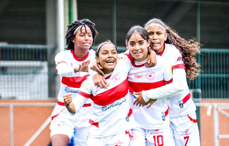 Atlántico goleó a Córdoba y lidera su grupo en el Campeonato Femenino Sub 15