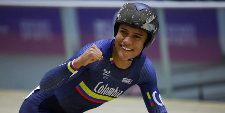 La delegación colombiana triunfa en el Velo Summer Slam de ciclismo de pista