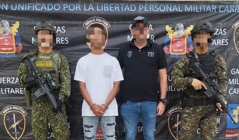 Ejército Nacional liberó a tres personas que habían sido secuestradas bajo la modalidad de falso servicio en el Caribe colombiano