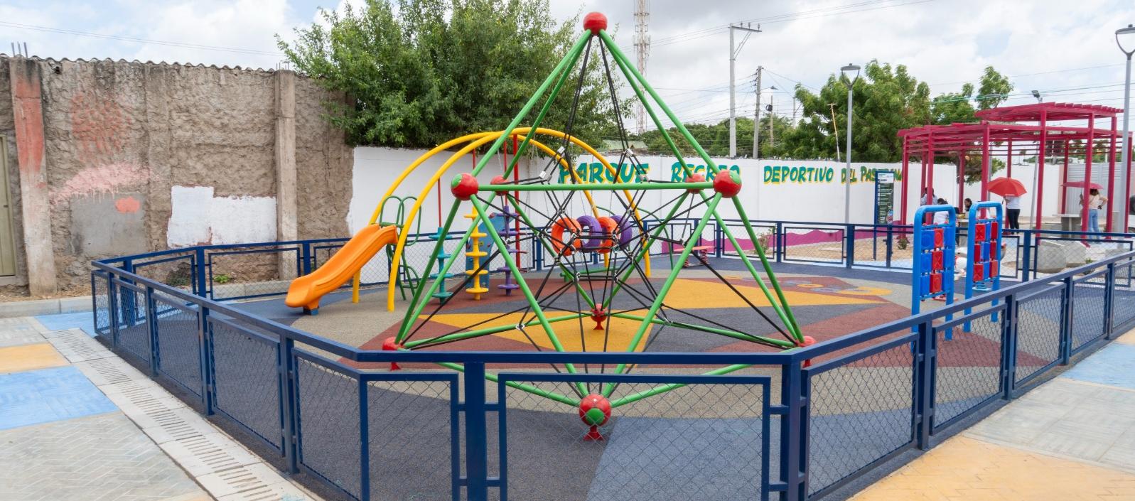 Más de 3.700 hogares en Maicao se benefician con nuevo parque recreo deportivo entregado por Findeter