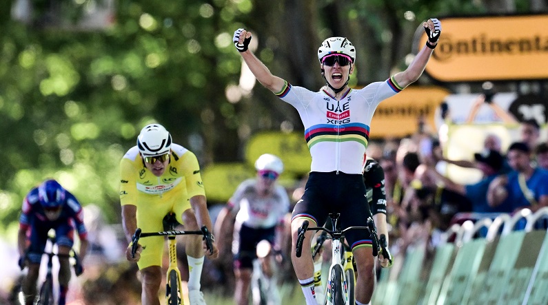 Tour de Francia: Pogacar logra su victoria número 100