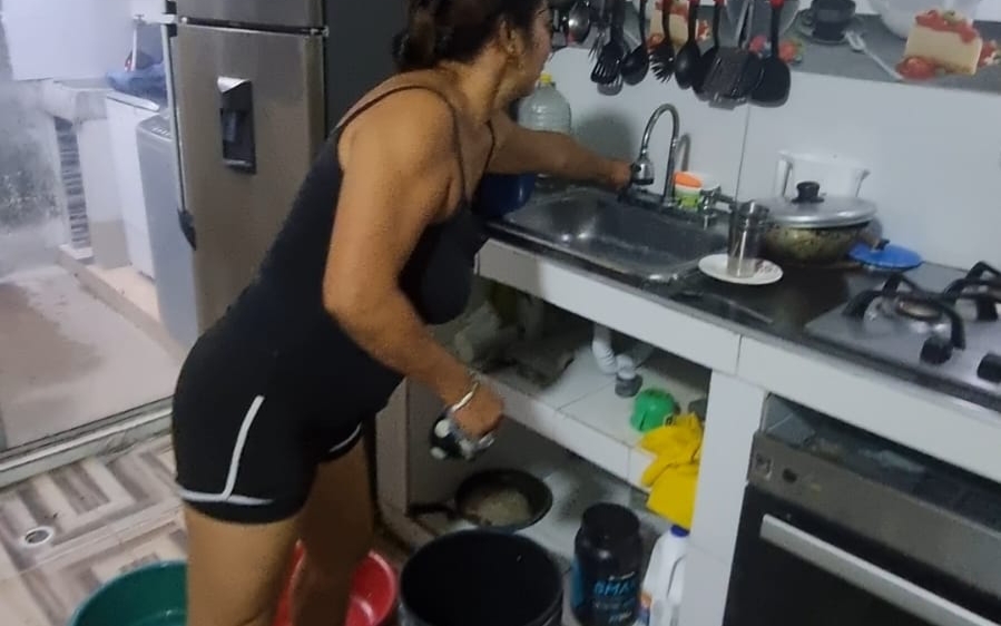 Continúa emergencia por falta de agua en Villa Olímpica