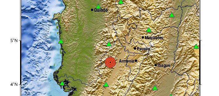 Fuerte sismo de magnitud 4.9 fue reportado en el Valle del Cauca