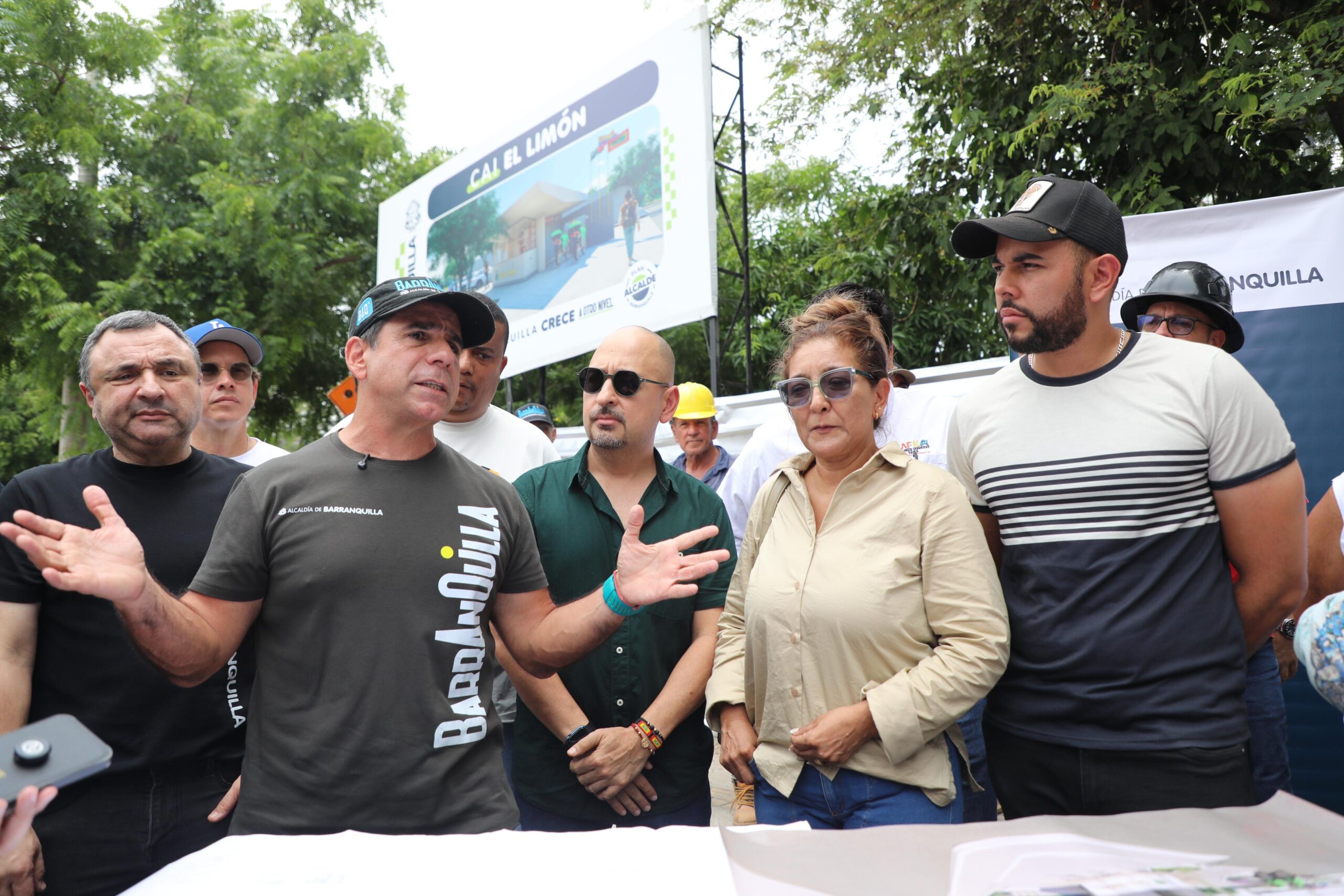 Comenzó construcción de Nuevo CAI para el barrio El Limón