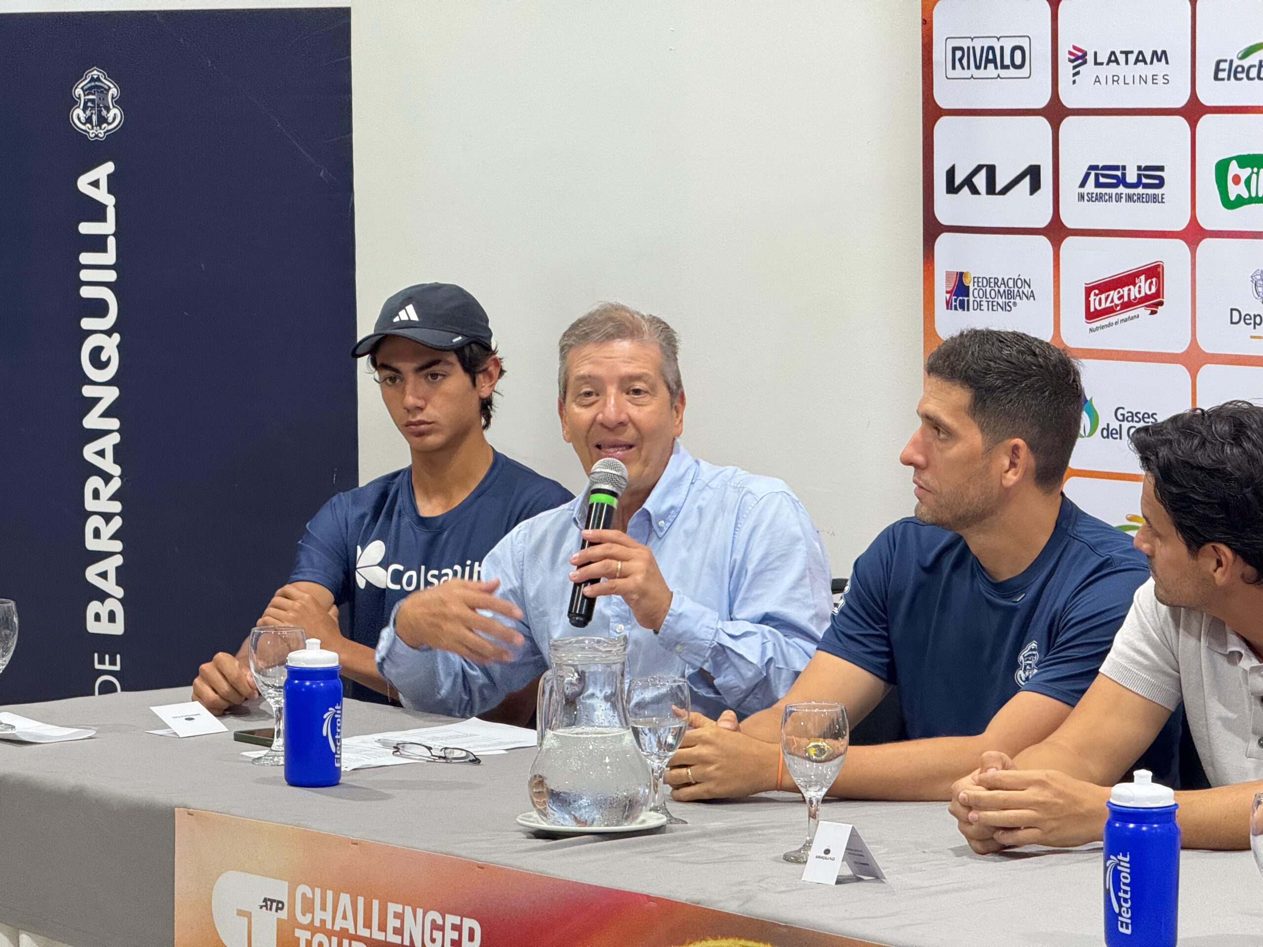 El tenis mundial hace nuevamente escala en Barranquilla: llega este fin de semana el Challenger 75 KIA Open
