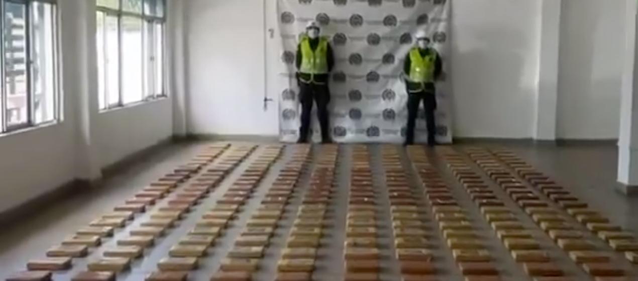 Incautan más de una tonelada de cocaína de cartel mexicano en Cartagena