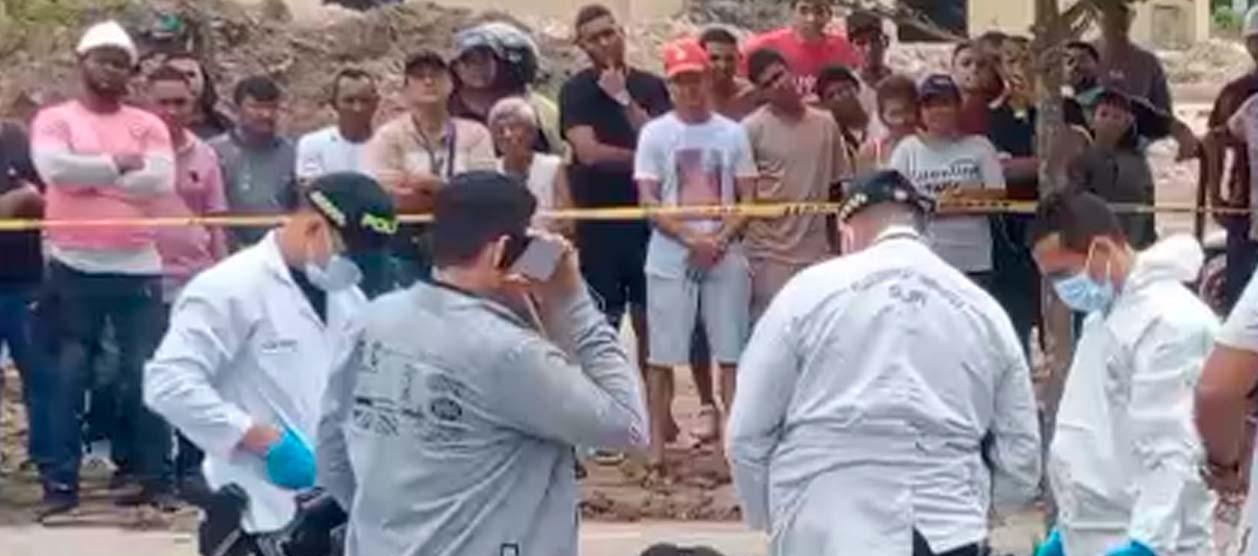 Dos hombres fueron asesinados a bala en el barrio Los Manantiales de Soledad