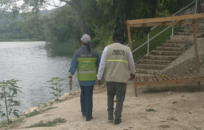 Pescadores agradecen presencia inmediata de la CRA ante la aparición de peces muertos en la laguna de Luruaco
