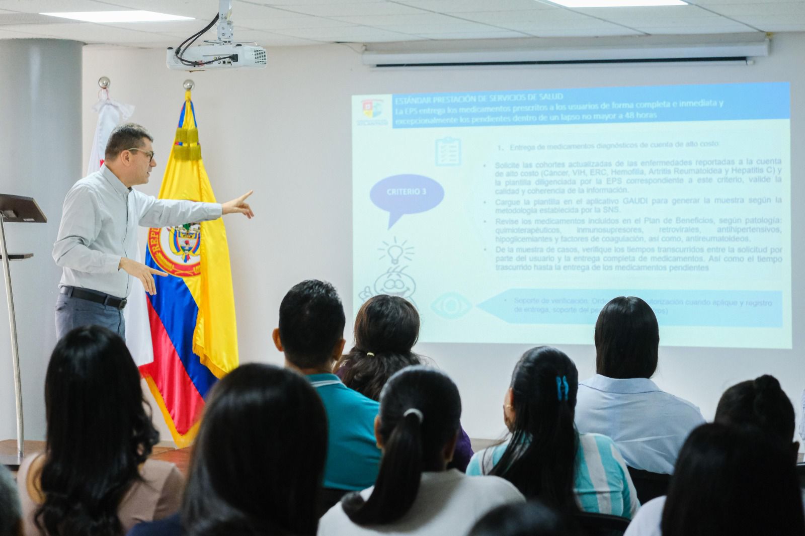 Secretaría de Salud del Atlántico acompaña auditoría de municipios a EPS
