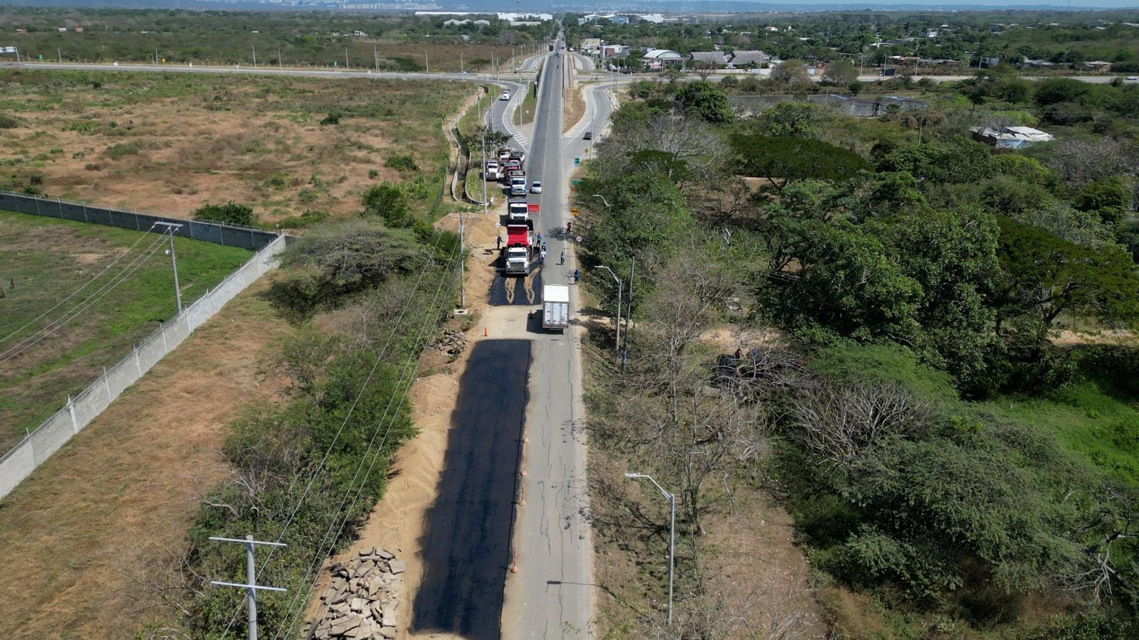 Gobernación del Atlántico inicia el Plan Rigo con el contrato de mantenimiento vial ‘Malla Vial 2’