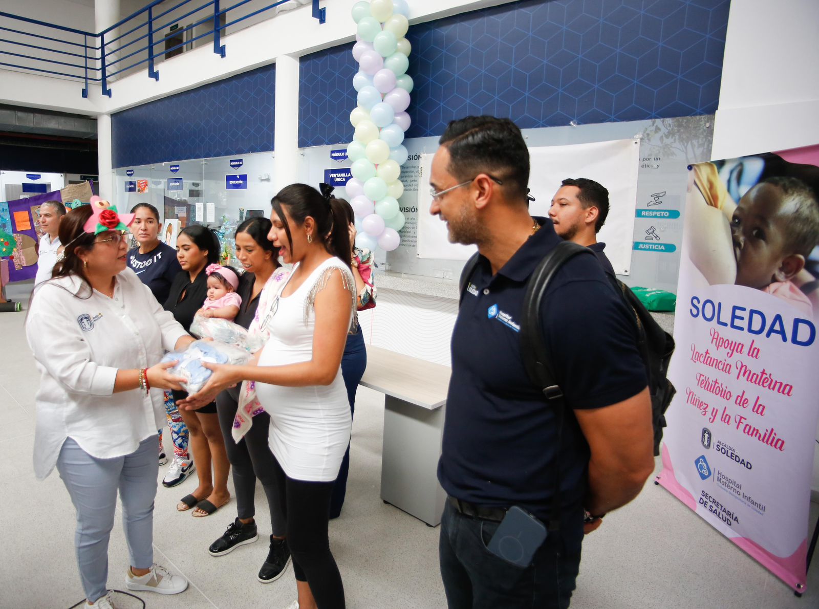 Soledad conmemoró la Semana Mundial de la Lactancia Materna con masiva participación ciudadana