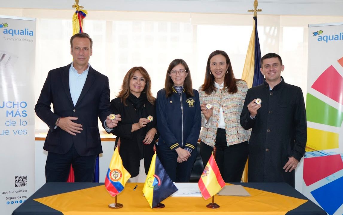 Aqualia y la Universidad Militar Nueva Granada crean Cátedra sobre gestión sostenible del agua