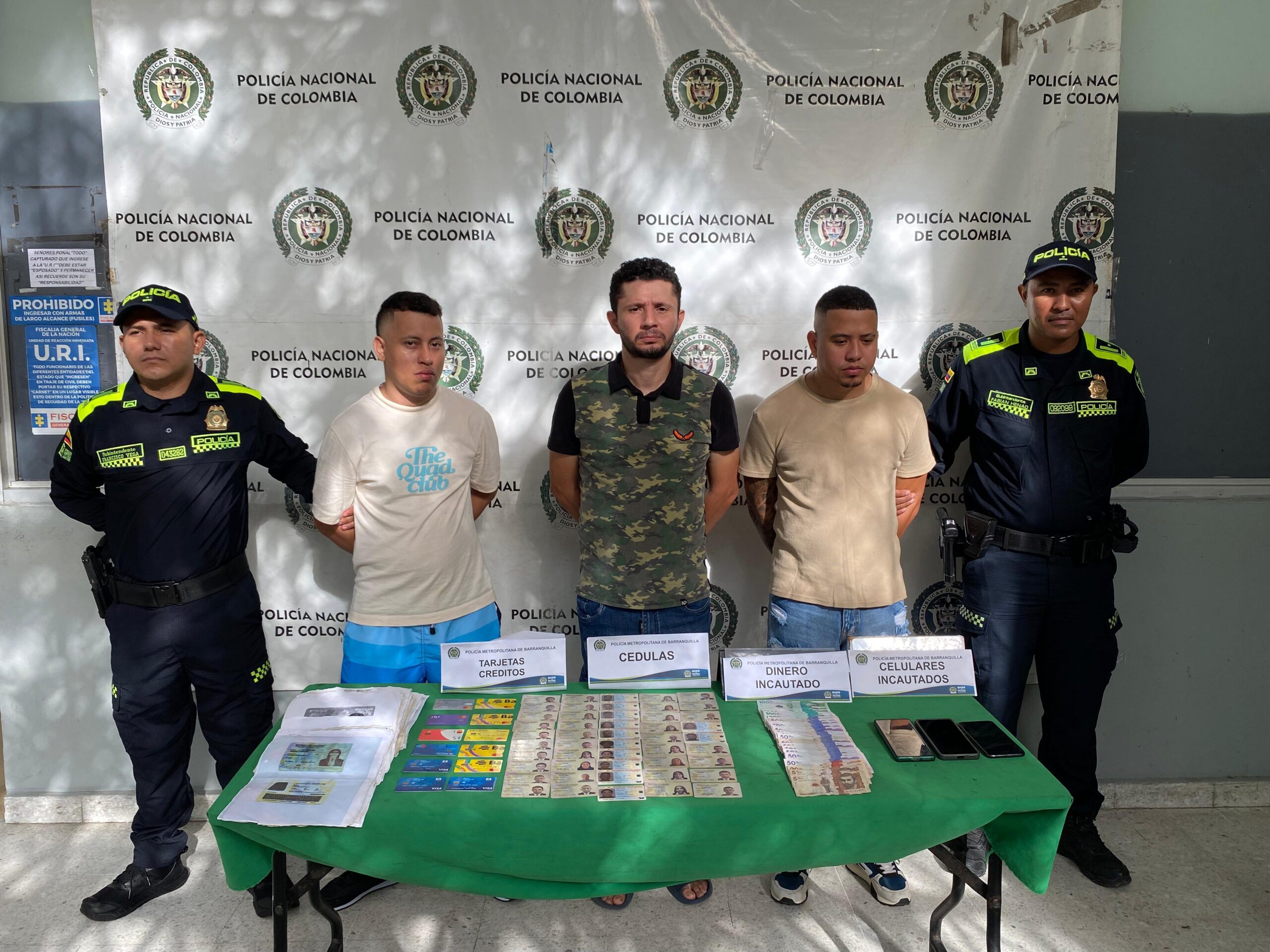 Policía nacional desarticula grupo delincuencial dedicado a fraudes informáticos y manipulación de cajeros