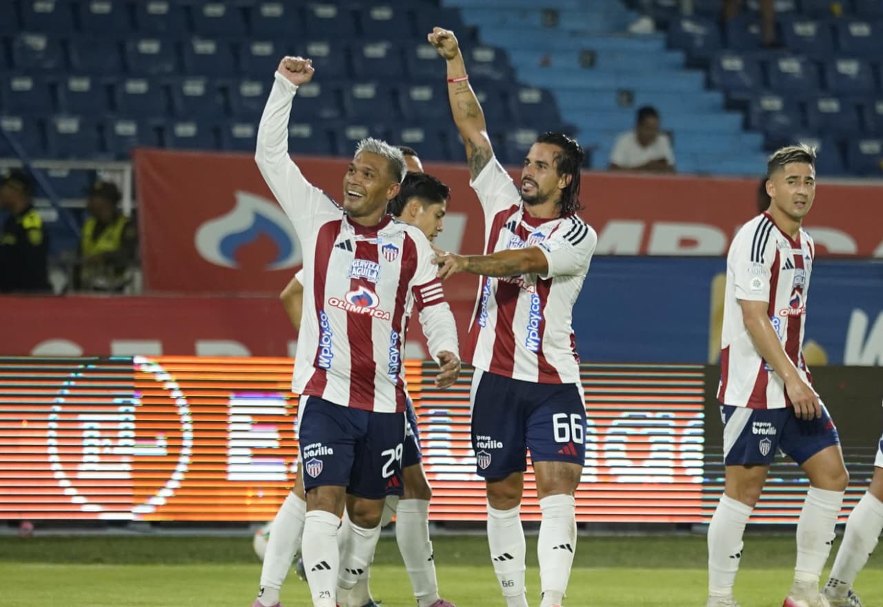 Teo y Báez le dieron la ventaja a Junior sobre Atlético de Cali en la Copa Colombia