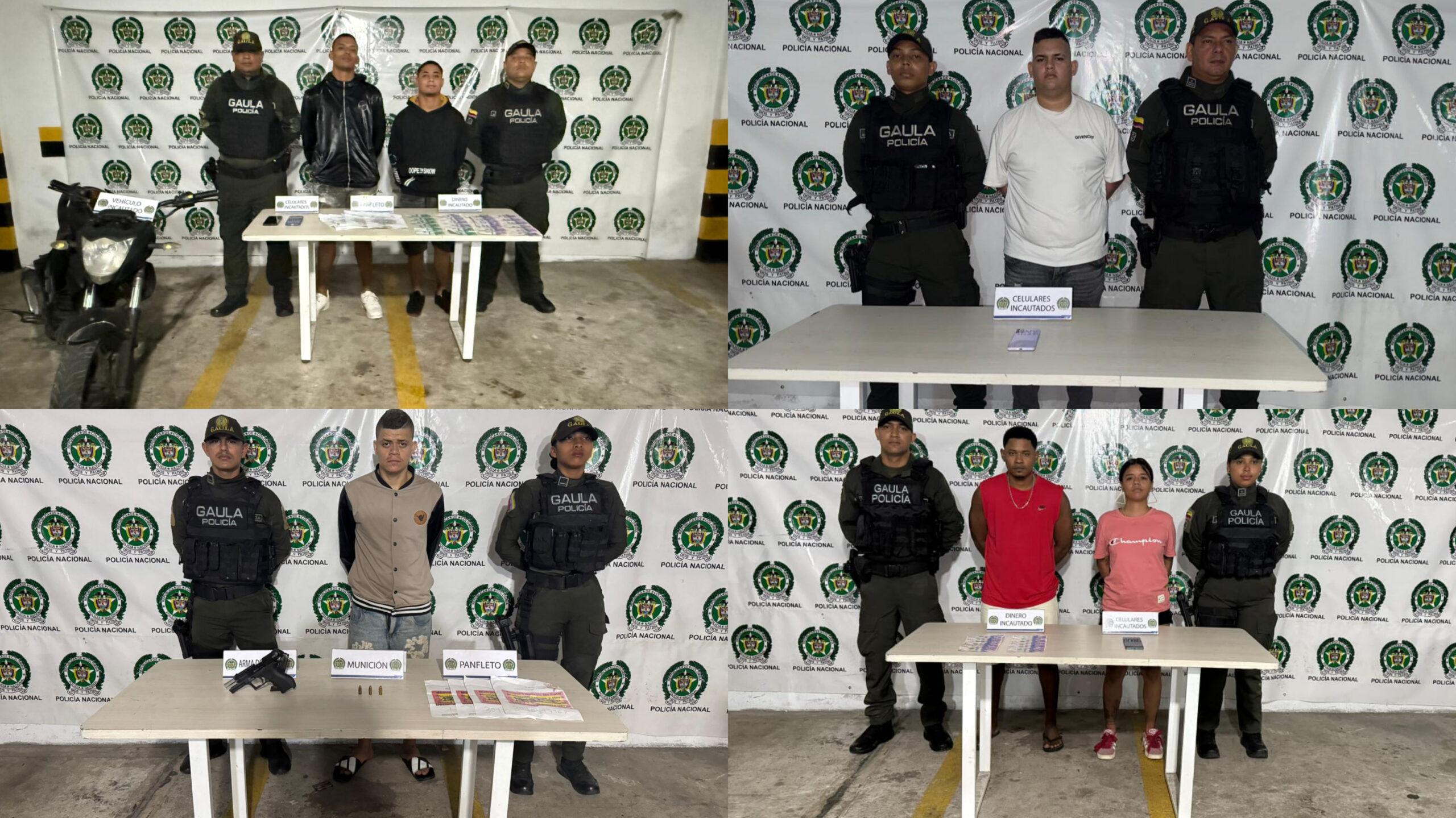 Golpe a ‘Los Costeños’ en Barranquilla y Soledad: seis capturados