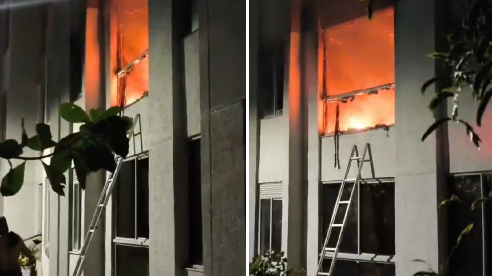 Pánico por incendio en apartamento de conjunto residencial Ribera Alta, en La Concepción