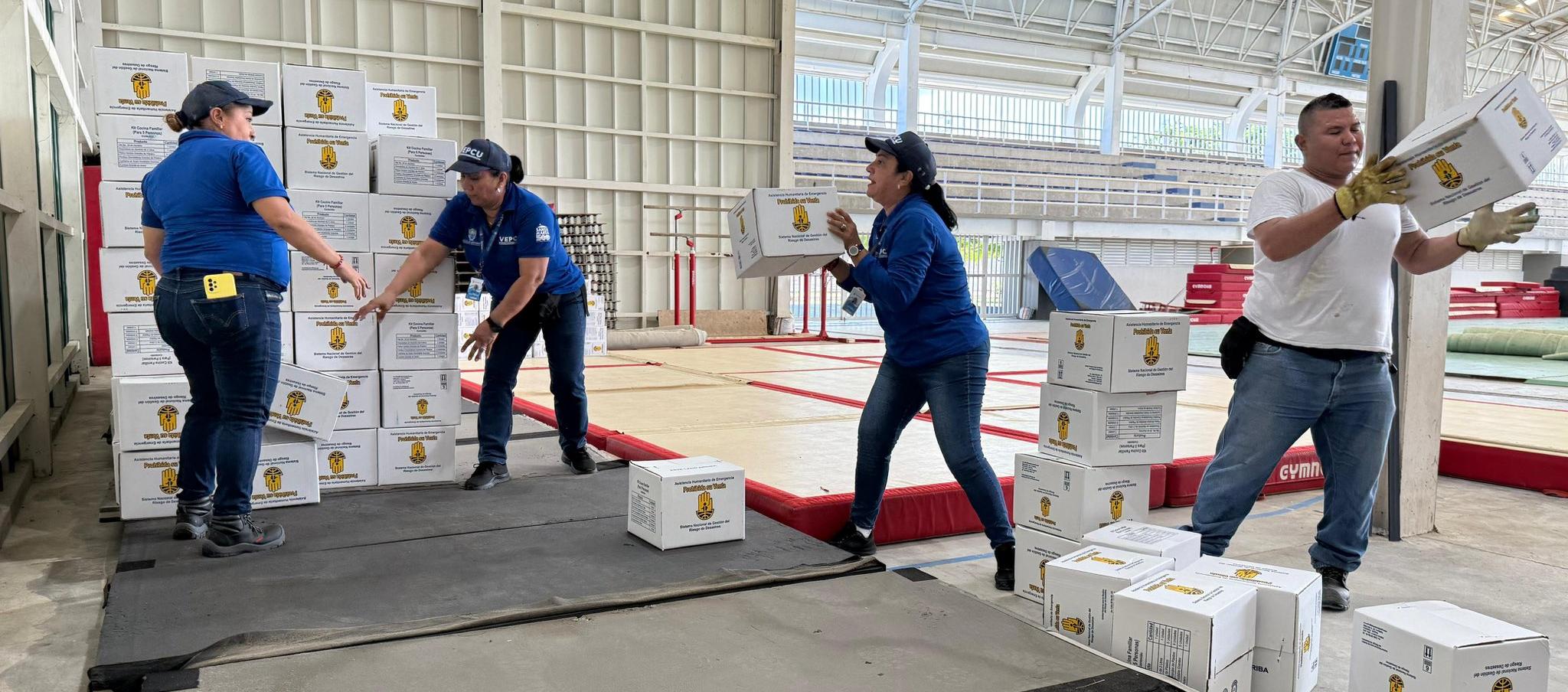 UNGRD envía ayuda humanitaria a damnificados por ola invernal en Santa Marta