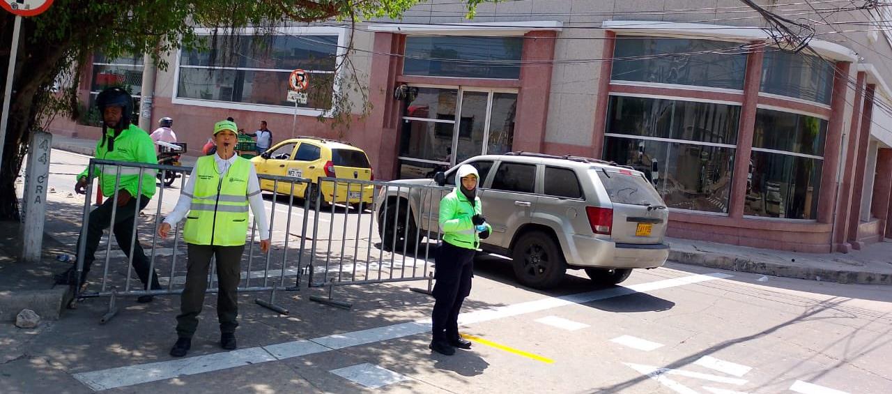 Cierres viales lunes y martes en Barranquilla por grabación de serie